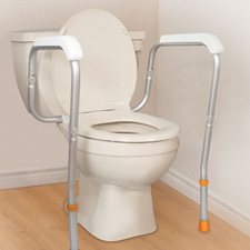 Adjustable Toilet Safety Rails